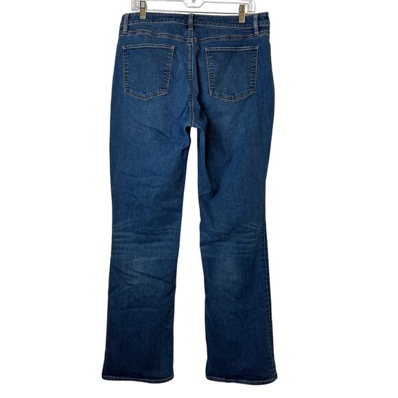 Talbots Flawless Bootcut Curvy Blue Jeans Size 12 Long (12L) - Picture 3 of 9